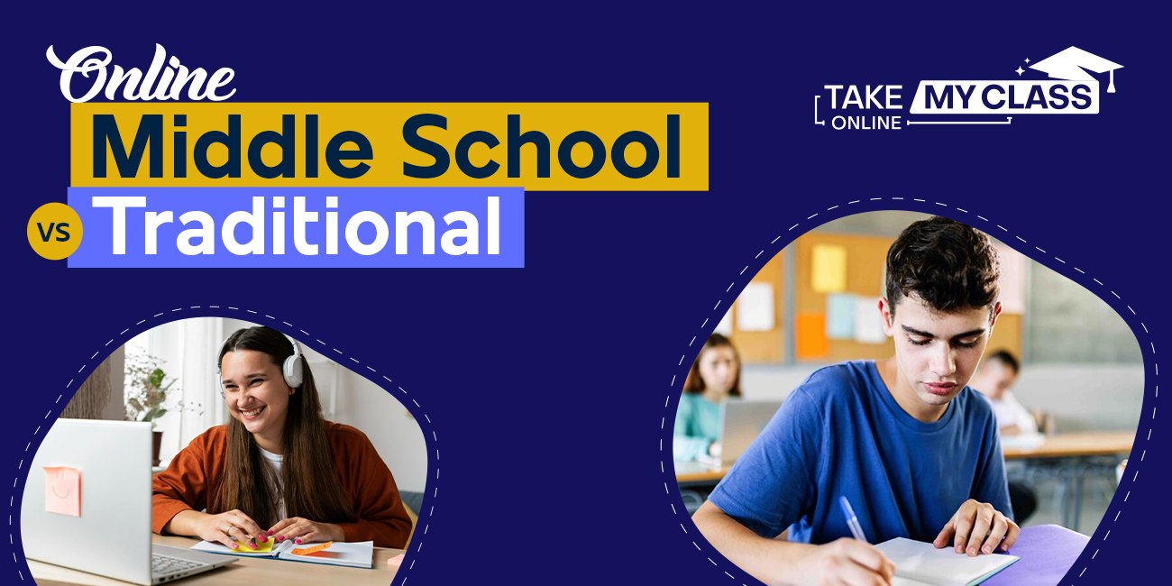 Online Middle School Vs. Traditional Middle School - What's the Difference?