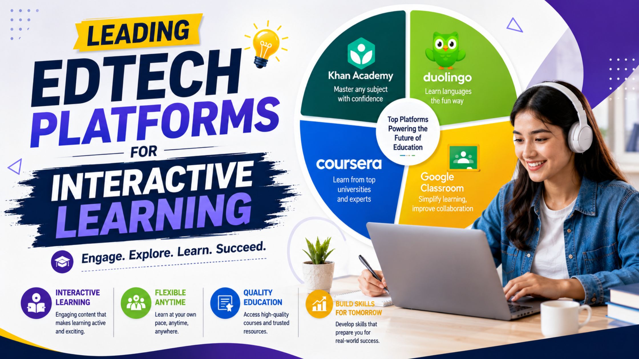 Leading Edtech Platforms for Interactive Learning