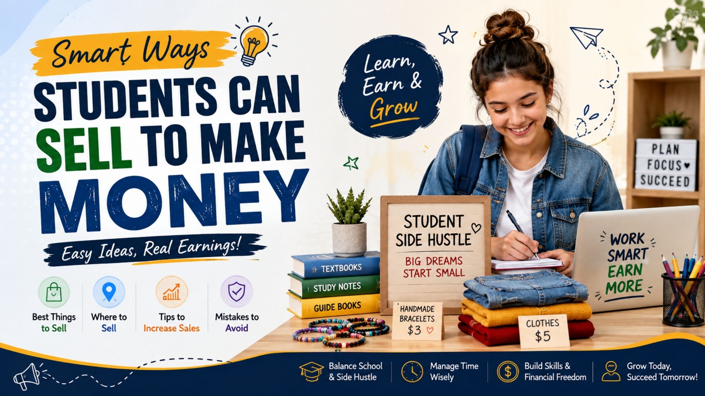 What Can I Sell to Make Money as a Student?